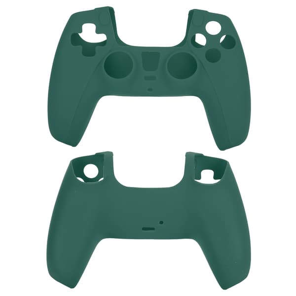 2 stk. DOBE skridsikker silikone spilkonsol beskyttelse Gamepad håndtag til PS5 (grøn) Vert