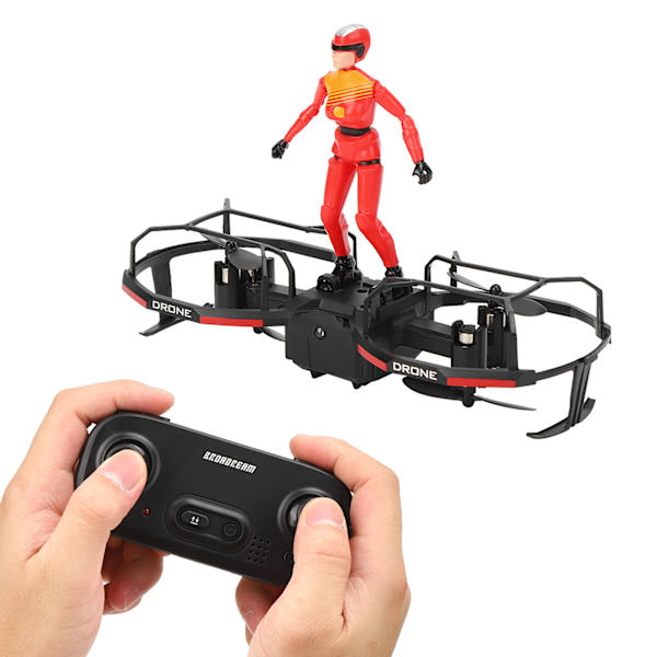 E020 2-akslet RC Stunt Paraglider Drone Høydeholdmodus Drone Quadcopter Rød