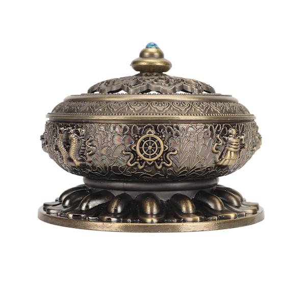 Røgelsebrænder Bronze Nepal Sandeltræ Legering Røgelse Brænder Holder til Te Værelse Bord Dekoration