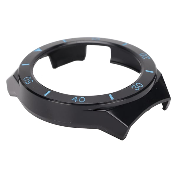Beskyttende etui til Huawei Watch GT 2E urrem armbånd skærmbeskytter skal ramme (sort blå)