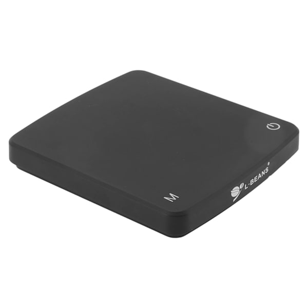 2 kg elektronisk kaffevægt ABS PC 1200 mAh LED-display genopladelig digital pulvervægt værktøj med isoleringspude