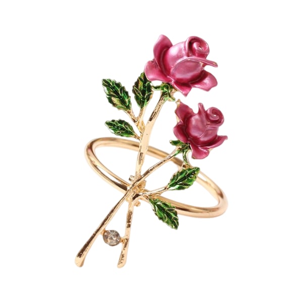 Rose Servietring i Legering