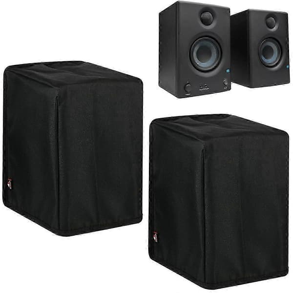 1 Pair Dust Cover Case for Eris E3.5/E4.5 Studio Monitor Speakers Dustproof Protective SlipcoBlack SZRH 0.5 0.5 5