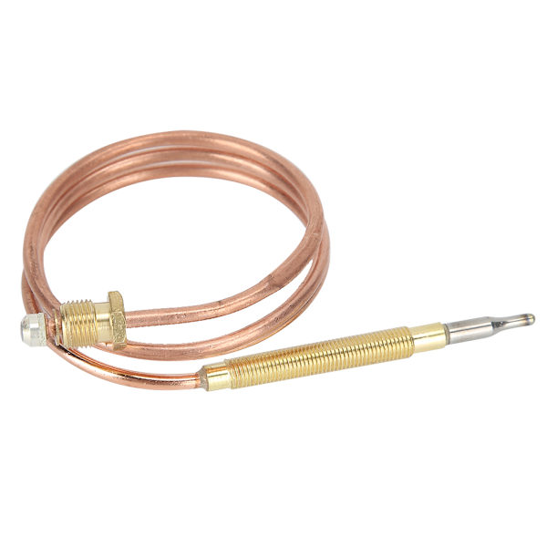 Gasspis Termoelement Kit Värmare Skyddsutrustning Temperatur Avkänningssond med Mutter 600mm