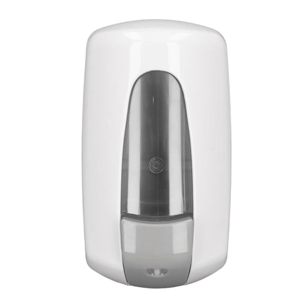 Såpedispenser 1000 ml stor håndpressemodus plassbesparende økonomisk manuell sjampodispenser