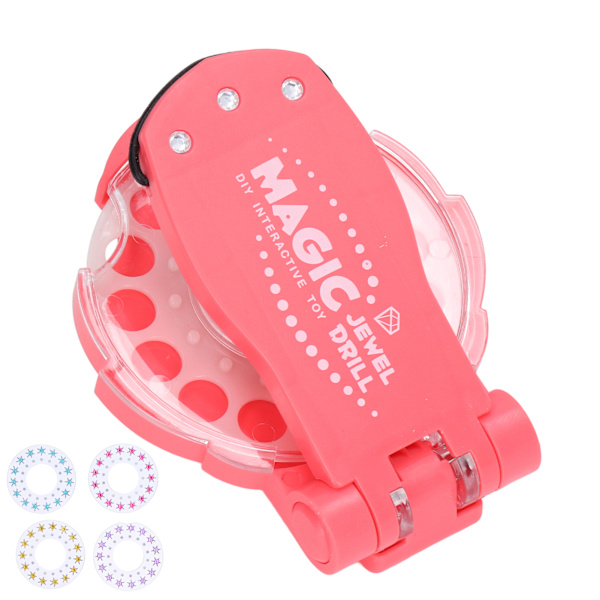 Jewel Refill Set Vacker Attraktiv Lätt Snygg DIY Barn Magisk Nagelrigg för Flickor