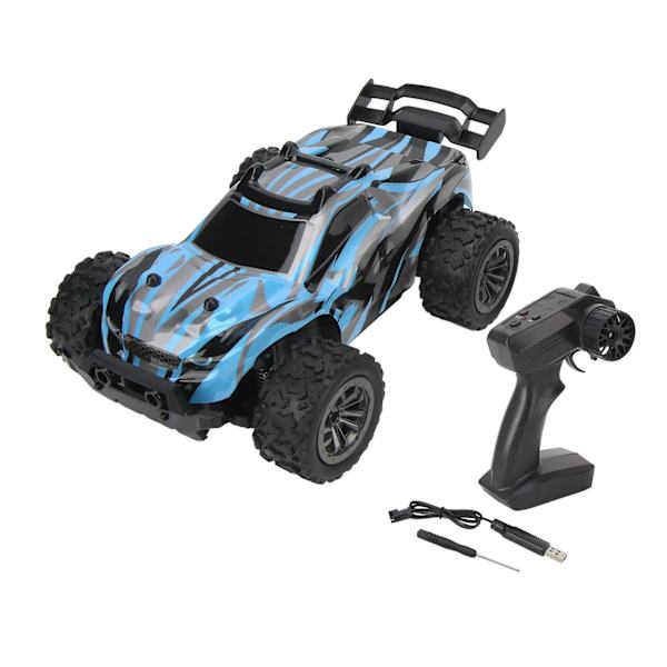 2,4 GHz fjärrkontrollbil leksak terräng 1/20 RC höghastighetsbil med ljus för över 6 barn kul