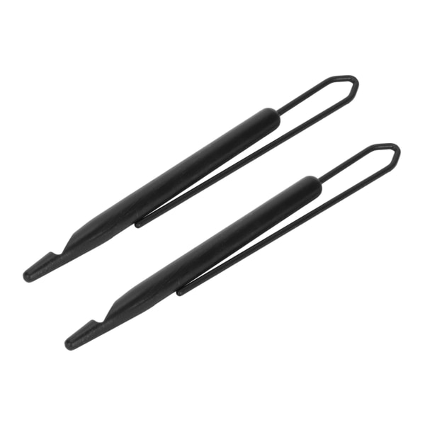 2 stk Dreadlock Heklekrok Dobbel Endet Sterk Plast Anti Slip Dreadlock Interlocking Verktøy for frisyrer DIY