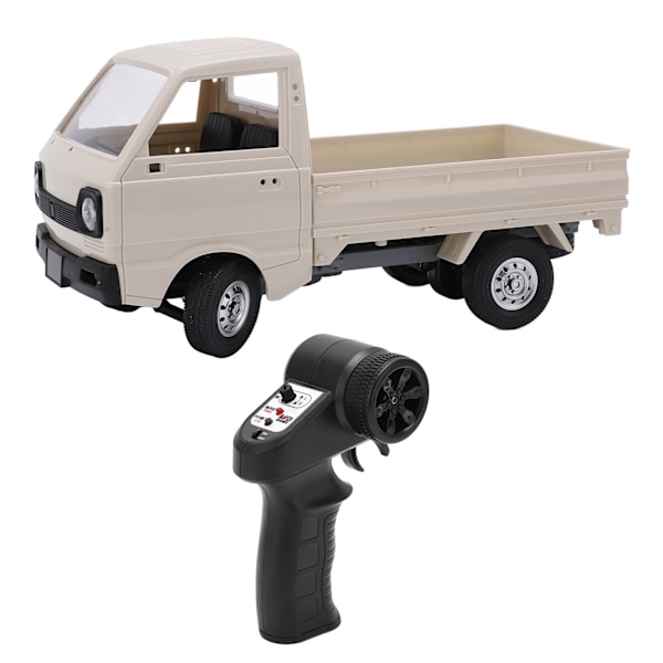 1:16 RC-kuorma-auto, 4-pyöräinen leluauto 2,4 GHz:n langattomalla kaukosäätimellä ja USB-latauksella