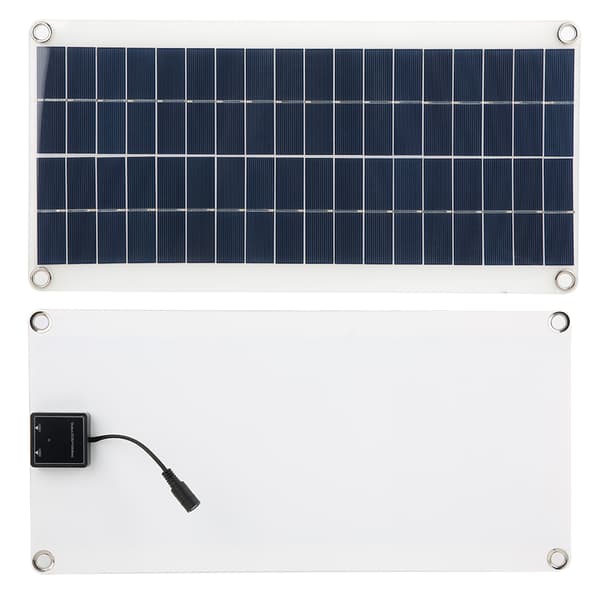8W 18V Multifunksjonelt solcellepanel Polysilisium solcellepanel for utendørs camping