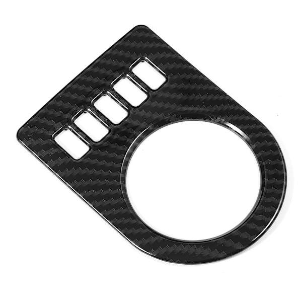 Kulfiber-stil gearkasse kontrolpanel dækselramme passer til Jaguar XF XE XJL XJ F PA CE F Pace