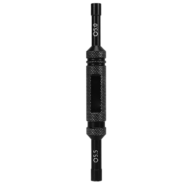5,0 mm 5,5 mm Demonteringshylsa Aluminiumlegering Universal Demonteringshylsa RC Underhållsverktyg för M3 Mutter M2 Mutter Svart