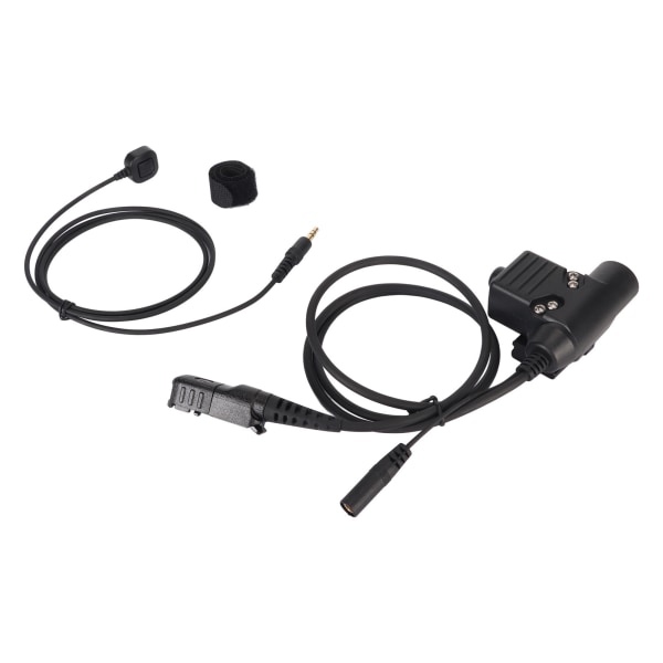 PTT Adapter Bakklemme Bærbar Walkie Talkie Headset Adapter for MOTOROLA Xir P6600 P6620 DP2400 MTP3250