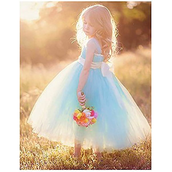 Blå Tulle Rulle - 15cm x 110m - Perfekt för Tutu, Bröllop och DIY-Hantverk