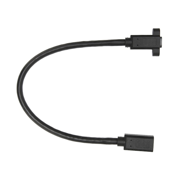 Mini DP til Mini DP-adapter Lille bærbar 8K Mini DP til Mini DP-testforlængerkabel til computer med fastgørelsesskruehuller