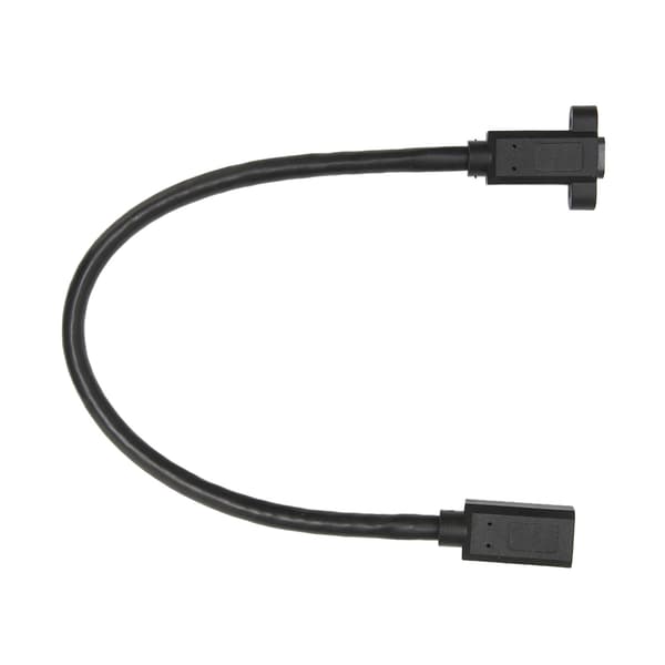 Mini DP til Mini DP-adapter Liten bærbar 8K Mini DP til Mini DP testforlengelseskabel for datamaskin med festeskruhull