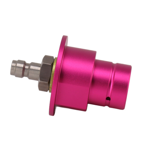 8mm CO2-adapter, rask og enkel tilkobling, brusmaskin, brusmaskinventil, påfyllingstilbehør, lilla