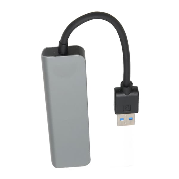 5 i 1 USB-hub 5 Gbps 3 USB-porte USB-dockingstation med TF-lagerkortlæser til pc-printer, bærbare computere, USB-flashdrev
