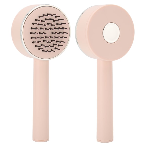 Air Cushion Brush Kvinner Detangling Massasje Hårbørste for krøllete rett hår Styling Tool Rosa