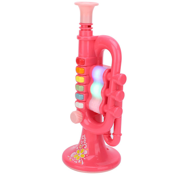 Rosa Trumpet Leksak Elektroniskt Baby Musikinstrument Barn Pedagogisk Leksak PresentRosa