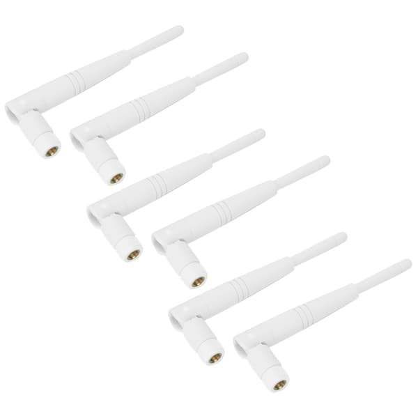 8 stk. WiFi-antenne 2.4G/5G Dual Band 4DBi Omni RPSMA Interface Antenne Computertilbehør