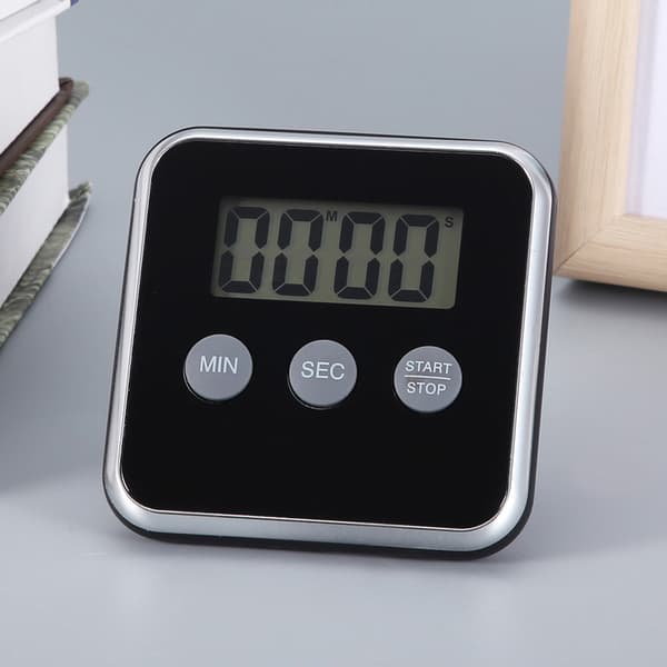 Digital Mini Timer Høy Alarm Magnetisk Kjøkken Matlaging Nedtelling