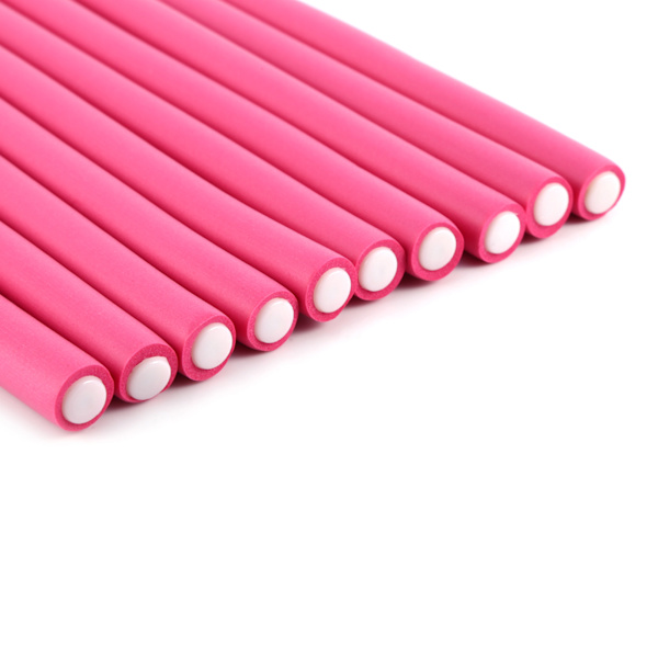 10 stk/sæt Blødt hårkrølleruller Krøllehår Bendy Rollers DIY Magic Hair Curlers Tool Styling