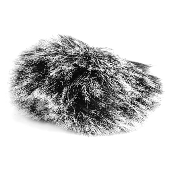 Svart furry mikrofon frontrute for Wm6/WM8/M1