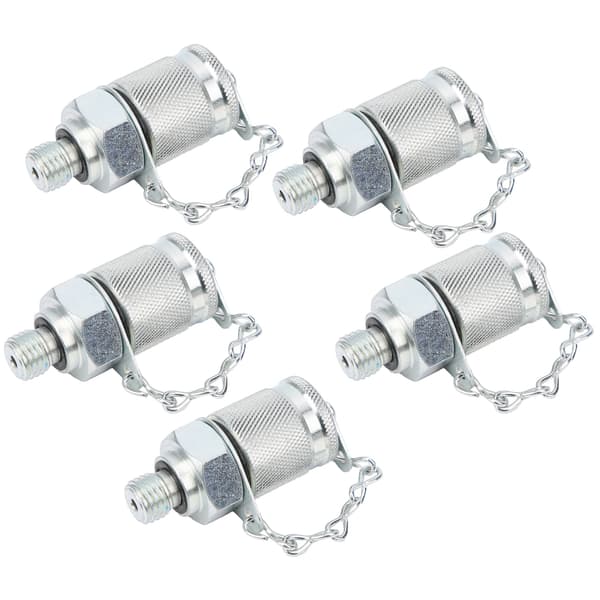 5 st hydraulisk testadapter gängtestkopplingar tryckmätning PT/PPTM10 x 1,25