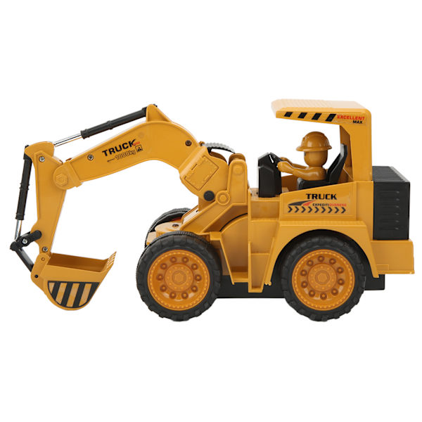 1:18 RC-kaivinkoneen malli pojille parantaa kognitiota Yksinkertainen käyttö Kauko-ohjattavat kaivinkonelelut RC-työkone