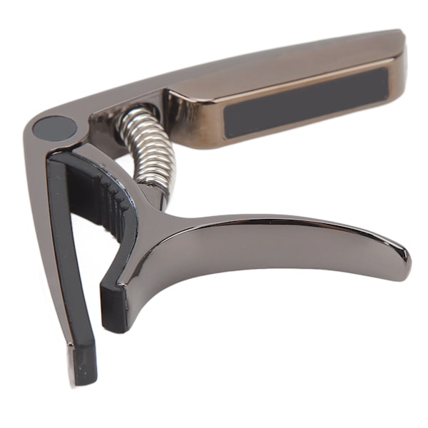Guitar Tuner Aluminiumlegering Clip On Guitar Tuner til Akustisk Folk Guitar Elektrisk Guitar Ukulele Sort