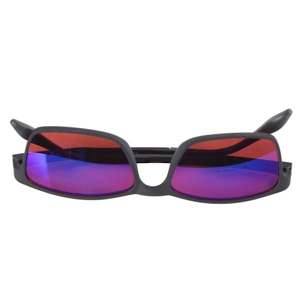 Färgblindhet Korrigerande glasögon Unisex Full Båge Färg Svaghet Korrigerande W/ Case