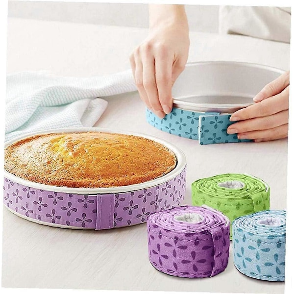 Beskyttende Bakeutstyr Kake Tykke Bomullsabsorberende Strips Kake Hjemmedekorasjonstape