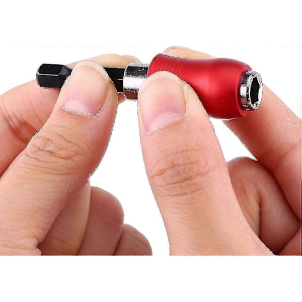 Bitshållare - 1/4 Hex Skaft Magnetisk Bitshållare Förlängningsstång För Elektrisk Borr Skruvdragare Längd 60mm