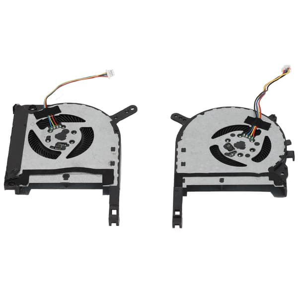 2 stk. CPU-blæsere i aluminiumslegering 4-benet DC 5V computerkøleblæser til ASUS FX86 til FX86FE til FX86SM til FX95D til FX96G