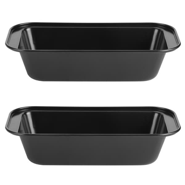 Rektangulær brødform brødkakeform karbonstål non-stick brødbakeformer svart