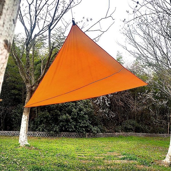 Solseiltelt Markise for Camping Vandring 3x3x3 med Klatreknapper