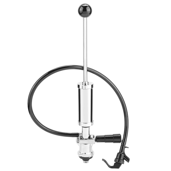 4 Hanaolut Picnic Tap Party Pump Heavy Duty -oluttynnyrihanapumppu puristusliipasimella (S)