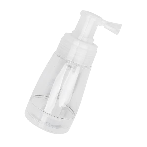 Hårpudersprayflaska Transparent Tom Påfyllningsbar Sprayflaska Hårstylingverktyg 180ml
