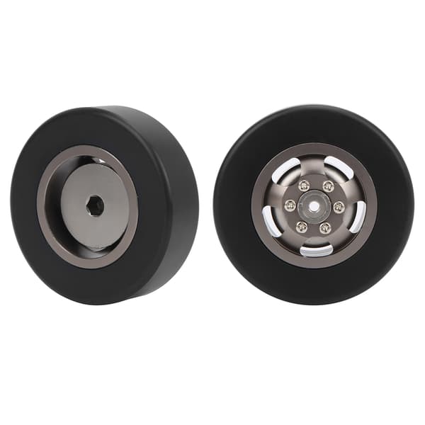 54 mm fælgdæk modifikation dele tilbehør passer til WPL D12 1/10 RC bilmodel titanium farve
