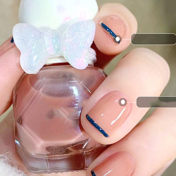 Nagellack Gel Vattenbaserad Hög Glans Blank Hållbar Frostad Nagellack för Damer B05
