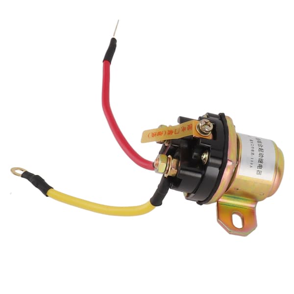 Motorstarterrelæ 12V 150A Højeffekt Kobber ABS Deceleration Motorrelæ til Bil Båd Generatorer