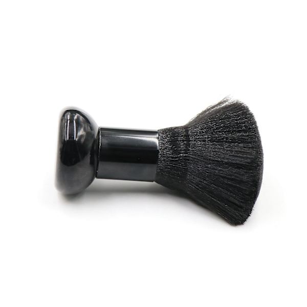Barberborste för Nacken - Mjuka Nylonborst, 3-pack Svart