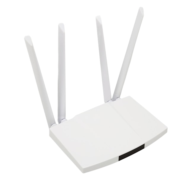 4G WiFi -reititin 300 Mbps Micro SIM -korttipaikka 4 antennia 32 käyttäjän kapasiteetti Mobiili WiFi -hotspot Aasiaan Eurooppaan 100-240 V EU -pistoke