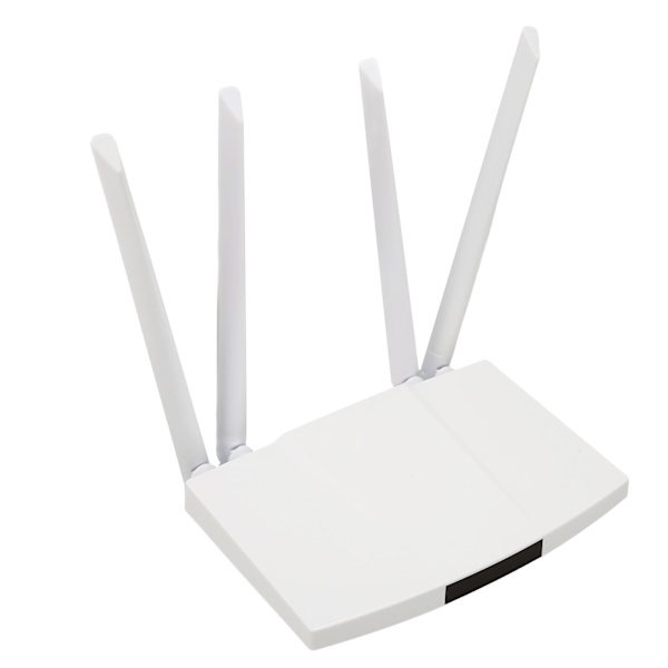 4G WiFi-router 300 Mbps Micro SIM-kortplats 4 antenner 32 användarkapacitet Mobil WiFi Hotspot för Asien Europa 100-240V EU-kontakt