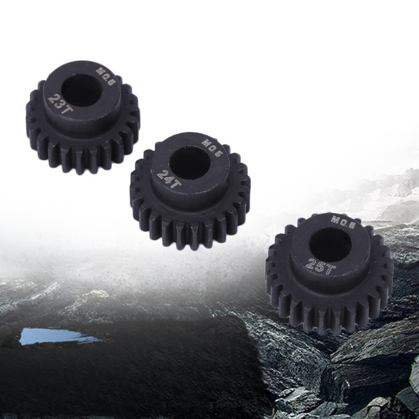 Motor Modul Pinion Gear Set Inner Hole Reservedel Komponent for 1/10 1/8 RC Bil 23-25T