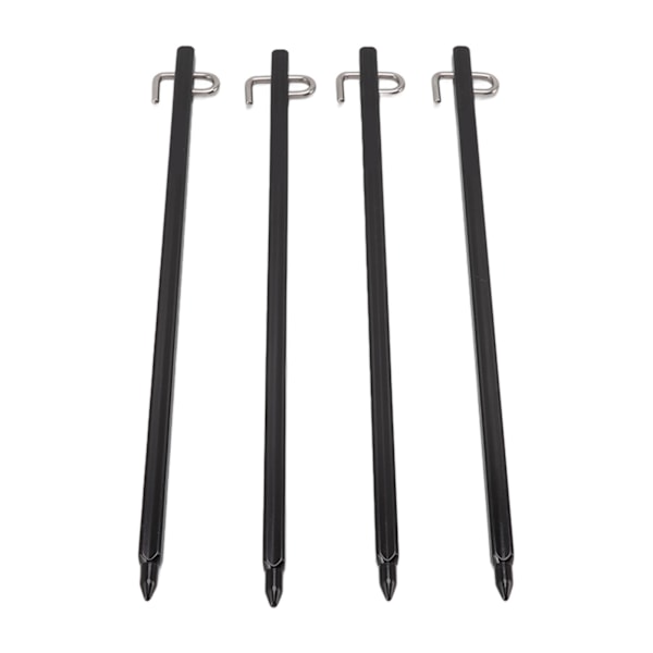 4 st tältpinnar campingpinne aluminiumlegering hög hållfasthet spik set kit för utomhusbruk