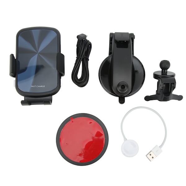 Trådløs bil ladestasjon 15W QC 3.0 telefon lader dock stativ for trådløse enheter