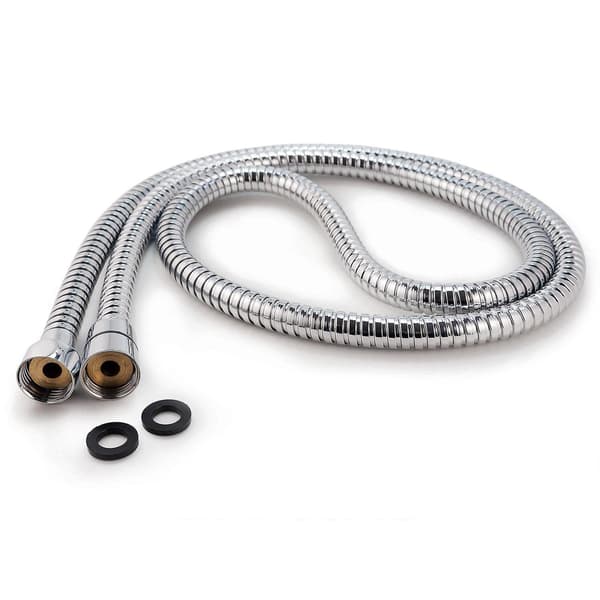Dusjslange 2M Krom Rustfritt Stål Universal Anti-twist Dusjslange Baderomstilbehør