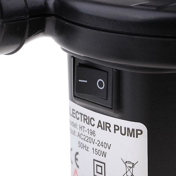 Elektrisk Pumpe Genopladelig Luftpumpe Elektrisk Pumpe Til Oppustelig Båd Madras Swimmingpool Camping